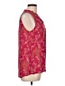 41Hawthorn 100% Polyester Red Sleeveless Blouse Size L - photo 4