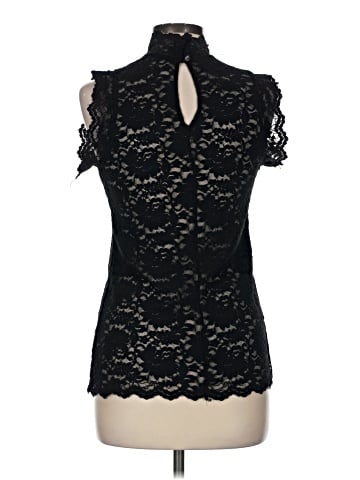 Red Haute Sleeveless Blouse (view 2)