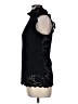 Red Haute Black Sleeveless Blouse Size M - photo 5
