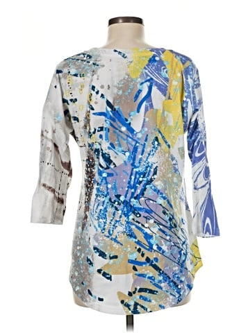 Cubism 3/4 Sleeve T-Shirt (view 2)