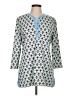 J. McLaughlin Blue Long Sleeve Henley Size L - photo 1