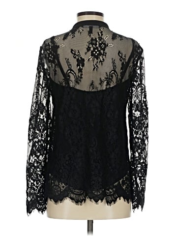 White House Black Market Long Sleeve Blouse (view 2)