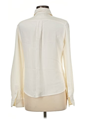 Ann Mashburn Long Sleeve Silk Top (view 2)