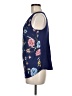 Express Outlet 100% Polyester Blue Sleeveless Blouse Size M - photo 5