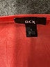 BCX Orange Sleeveless Blouse Size S - photo 7