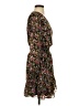 MSK 100% Polyester Floral Black Casual Dress Size S - photo 4