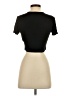 Missguided Black Short Sleeve Turtleneck Size 2 - photo 2