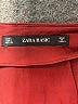 Zara Basic Solid Burgundy Casual Skirt Size L - photo 5