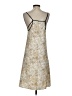 GARYGRAHAM422 100% Polyester Paisley Tan Ivory Casual Dress Size S - photo 2