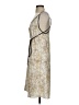 GARYGRAHAM422 100% Polyester Paisley Tan Ivory Casual Dress Size S - photo 5