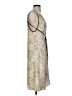 GARYGRAHAM422 100% Polyester Paisley Tan Ivory Casual Dress Size S - photo 4