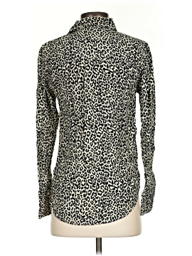 Something Navy Long Sleeve Button-Down Shirt (view 2)