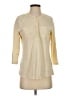 L.L.Bean Yellow 3/4 Sleeve Button-Down Shirt Size S - photo 1