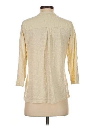 L.L.Bean 3/4 Sleeve Button-Down Shirt (view 2)