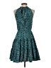 Shein Stars Teal Cocktail Dress Size S - photo 2