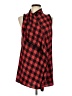 Tickled Teal 100% Cotton Red Sleeveless Blouse Size L - photo 1