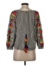 Floreat Gray Long Sleeve Blouse Size XS - photo 2
