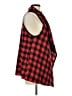 Tickled Teal 100% Cotton Red Sleeveless Blouse Size L - photo 4