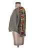 Floreat Gray Long Sleeve Blouse Size XS - photo 5