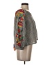 Floreat Gray Long Sleeve Blouse Size XS - photo 4