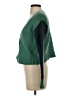American Eagle Outfitters Color Block Green Cardigan Size XS - photo 5