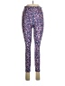 Avia Animal Print Purple Leggings Size 8 - photo 1