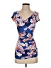 Candie's Blue Short Sleeve Top Size XS - photo 1