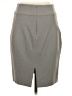 Express Solid Gray Formal Skirt Size 2 - photo 2
