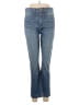 J.Crew Stripes Blue Jeans Size 28 waist - photo 1