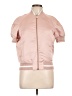 Pinko 100% Polyester Pink Jacket Size EU 42 / US 12 - photo 1