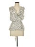 Max Studio 100% Polyester Floral Ivory Sleeveless Blouse Size L - photo 1