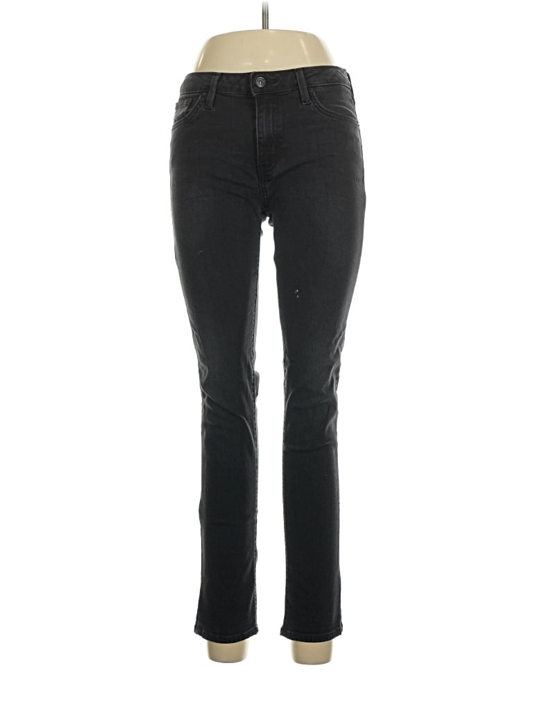 Pre-owned Just Black Jeans In Black