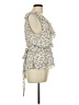 Max Studio 100% Polyester Floral Ivory Sleeveless Blouse Size L - photo 4