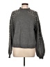 Blooming Jelly Gray Wool Pullover Sweater Size L - photo 1