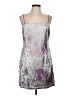 Lulus Metallic Silver Cocktail Dress Size L - photo 1