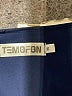 TEMOFON Blue Casual Dress Size M - photo 7