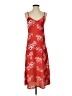 ALLSAINTS Print Red Casual Dress Size 2 - photo 1