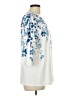 Unbranded White 3/4 Sleeve Blouse Size L - photo 4