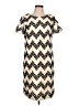 Talbots Chevron-herringbone Ivory Casual Dress Size 10 - photo 1