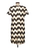 Talbots Chevron-herringbone Ivory Casual Dress Size 10 - photo 2