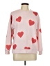 Unbranded Hearts Pink Sweatshirt Size L - photo 1