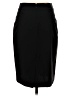 Theory Solid Black Formal Skirt Size 2 - photo 2