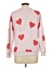 Unbranded Hearts Pink Sweatshirt Size L - photo 2