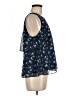 CAbi 100% Polyester Blue Sleeveless Blouse Size M - photo 4