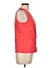 Ann Taylor Orange Sleeveless Blouse Size Lg Petite - photo 4