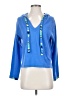 27 miles 100% Cashmere Blue Cashmere Pullover Sweater Size XS - photo 1