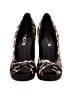 Chico's Animal Print Brown Heels Size 9 - photo 2
