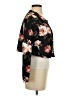 Shein Floral Black Jacket Size 4 - photo 4