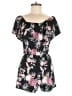 Almost Famous Floral Black Romper Size M - photo 1