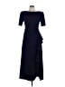 Alex Evenings 100% Polyester Blue Cocktail Dress Size 10 Petite - photo 1